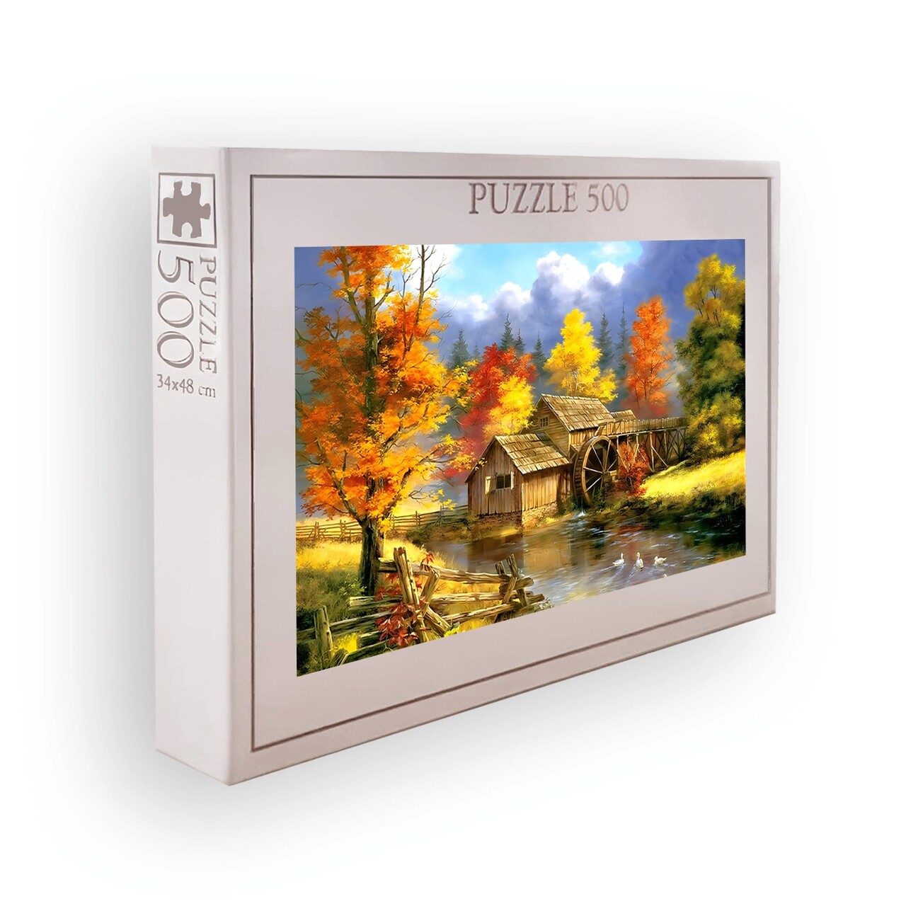 Puzzle, Wallxpert, PZL_048_500, Multicolor - imagine 5